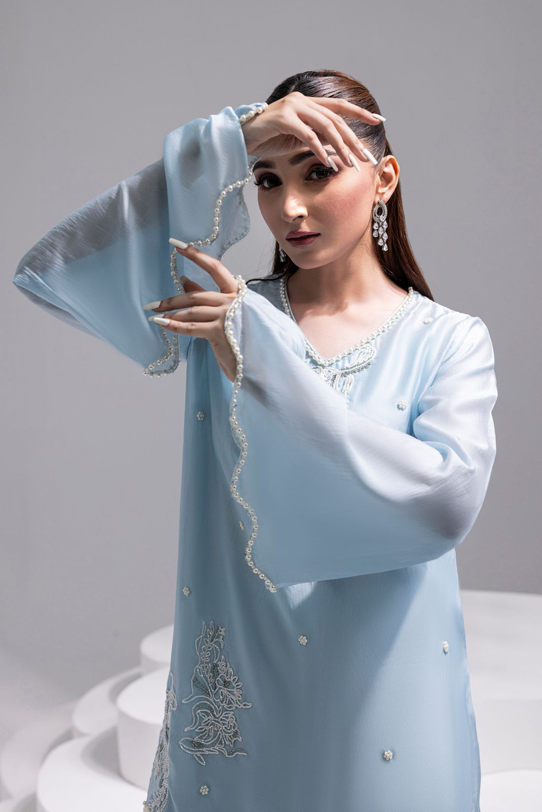 Amani | Aira Festive Wear | OCEAN BREEZE by Amani - Designer Dress  - Type : Ladies Clothes - Available at Libayah - 100% Original 