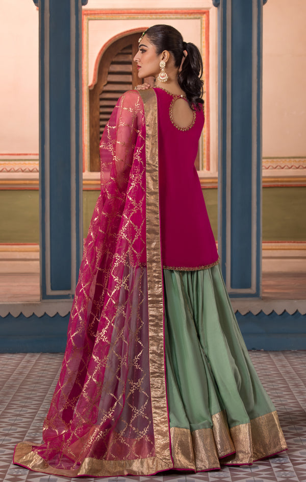 Maya | Mehr o Mah | ZAHRE by Maya - Designer Dress  - Type : Ladies Clothes - Available at Libayah - 100% Original 