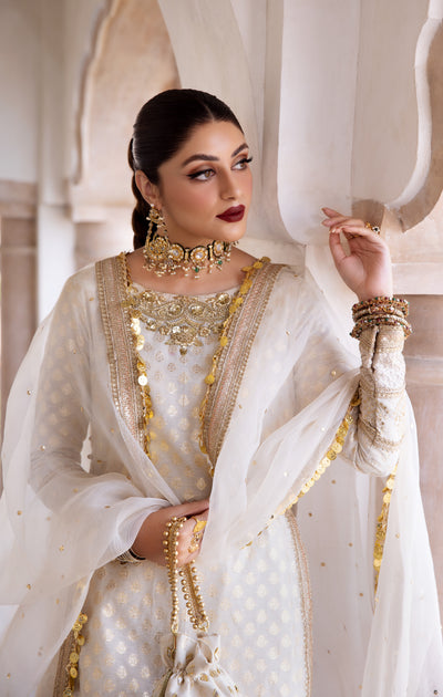 Maya | Angan Festive Luxury Edit 24 | MARJAN by Maya - Designer Dress - Type: Ladies Clothes - Available at Libayah - 100% Original