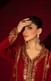 Maya | Raazi Velvet 24 | IMROZ by Maya - Designer Dress - Type: Ladies Clothes - Available at Libayah - 100% Original