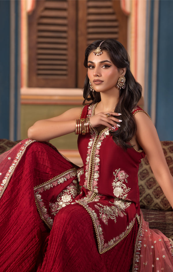 Maya | Mehr o Mah |RUMAANA by Maya - Designer Dress  - Type : Ladies Clothes - Available at Libayah - 100% Original 