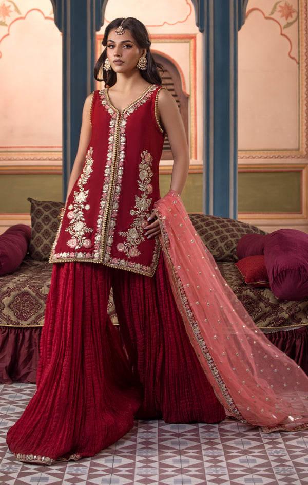 Maya | Mehr o Mah |RUMAANA by Maya - Designer Dress  - Type : Ladies Clothes - Available at Libayah - 100% Original 