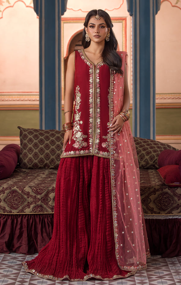 Maya | Mehr o Mah |RUMAANA by Maya - Designer Dress  - Type : Ladies Clothes - Available at Libayah - 100% Original 