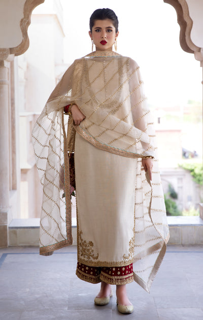 Maya | Angan Festive Luxury Edit 24 | NAGHMA by Maya - Designer Dress - Type: Ladies Clothes - Available at Libayah - 100% Original