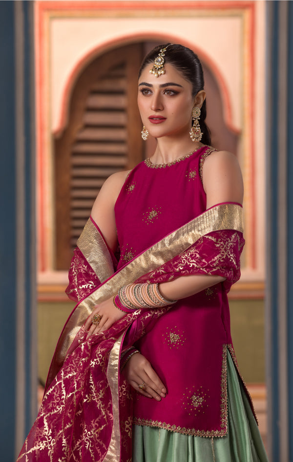 Maya | Mehr o Mah | ZAHRE by Maya - Designer Dress  - Type : Ladies Clothes - Available at Libayah - 100% Original 