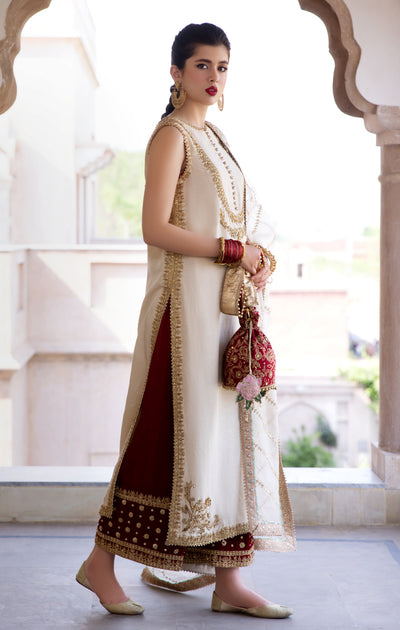 Maya | Angan Festive Luxury Edit 24 | NAGHMA by Maya - Designer Dress - Type: Ladies Clothes - Available at Libayah - 100% Original