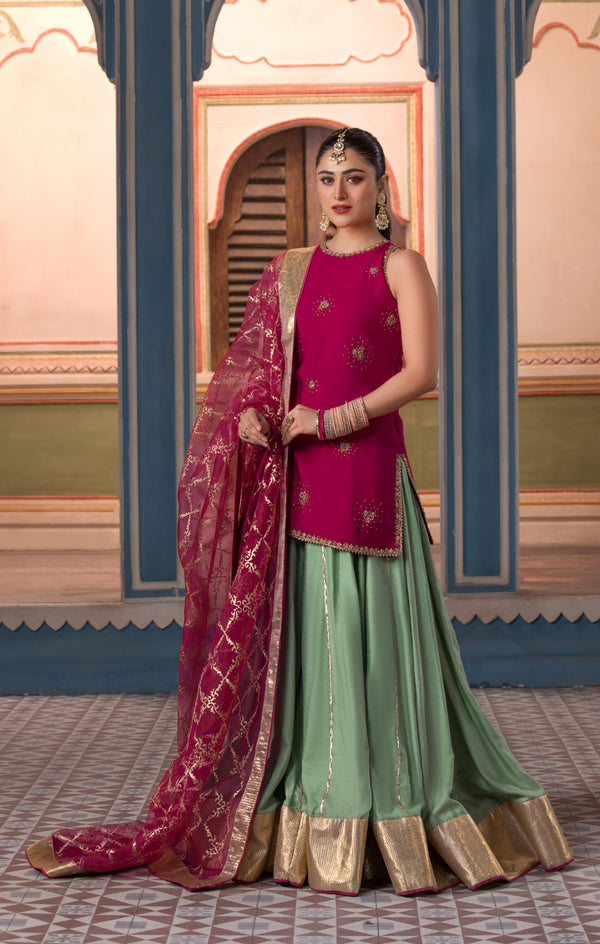 Maya | Mehr o Mah | ZAHRE by Maya - Designer Dress  - Type : Ladies Clothes - Available at Libayah - 100% Original 
