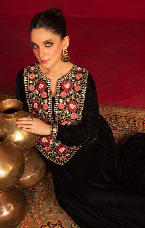 Maya | Raazi Velvet 24 | ZEEST by Maya - Designer Dress - Type: Ladies Clothes - Available at Libayah - 100% Original