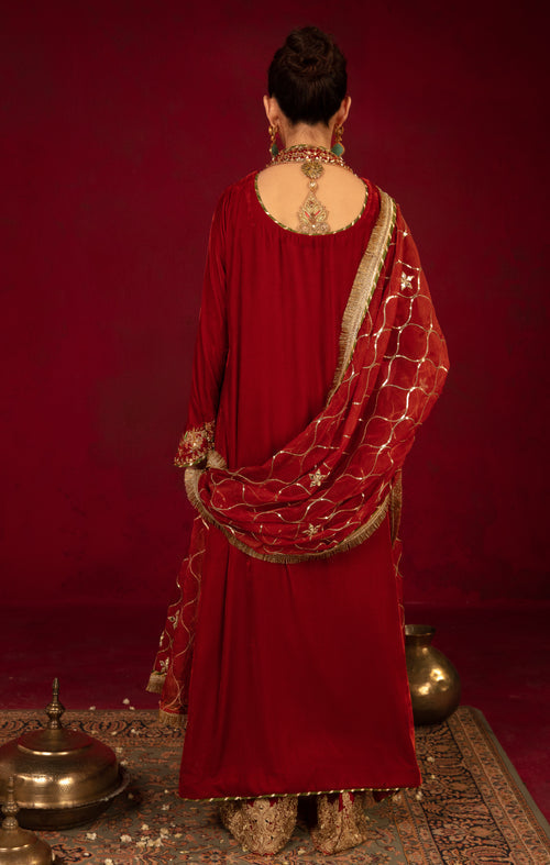 Maya | Raazi Velvet 24 | IMROZ by Maya - Designer Dress - Type: Ladies Clothes - Available at Libayah - 100% Original