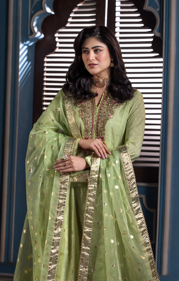 Maya | Mehr o Mah Formals | LUSTRE by Maya - Designer Dress - Type: Ladies Clothes - Available at Libayah - 100% Original