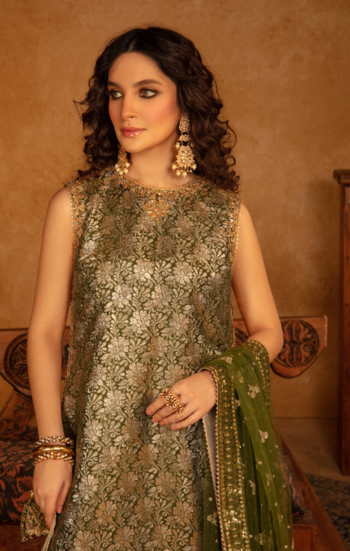 Maya | Raazi Velvet 24 | GULZAR by Maya - Designer Dress - Type: Ladies Clothes - Available at Libayah - 100% Original
