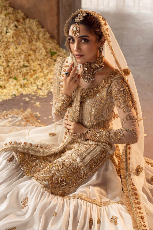 Maya | Wedding Formal Ulfat | FARHAT by Maya - Designer Dress - Type: Ladies Clothes - Available at Libayah - 100% Original