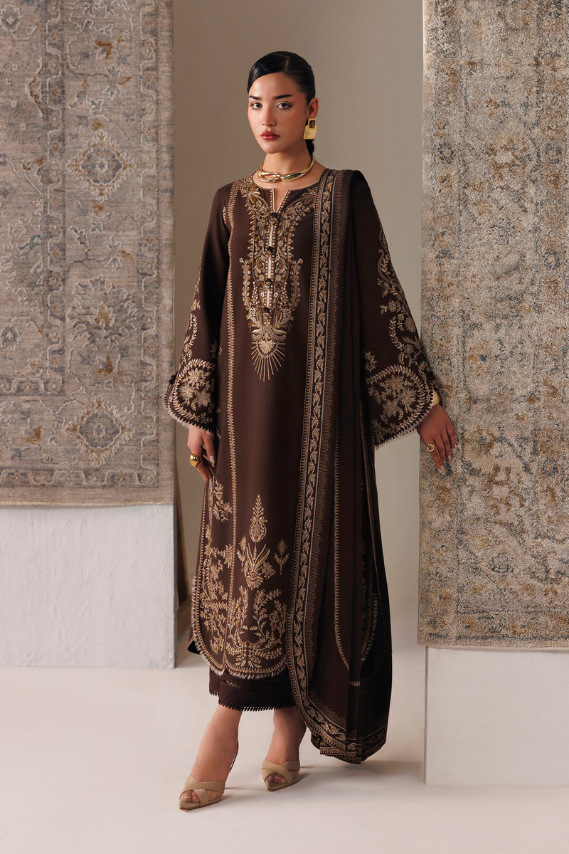 Qalamkar | Q Line Linen 26 | QLW-04 SHAHEEN by Qalamkar - Designer Dress  - Type : Ladies Clothes - Available at Libayah - 100% Original 