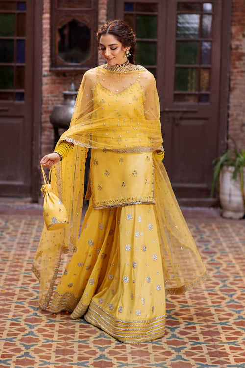 Maya | Eid Collection Naulakhi Kohtai | ZAINA by Maya - Designer Dress - Type: Ladies Clothes - Available at Libayah - 100% Original