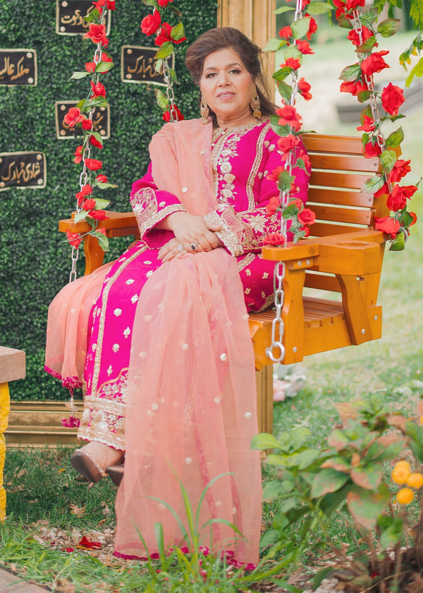 Mahgul | Dilara Formals | Fakhra by Mahgul - Designer Dress - Type: Ladies Clothes - Available at Libayah - 100% Original