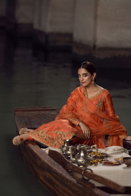 Maya | Wedding Formal Ulfat | NAYAAB by Maya - Designer Dress - Type: Ladies Clothes - Available at Libayah - 100% Original