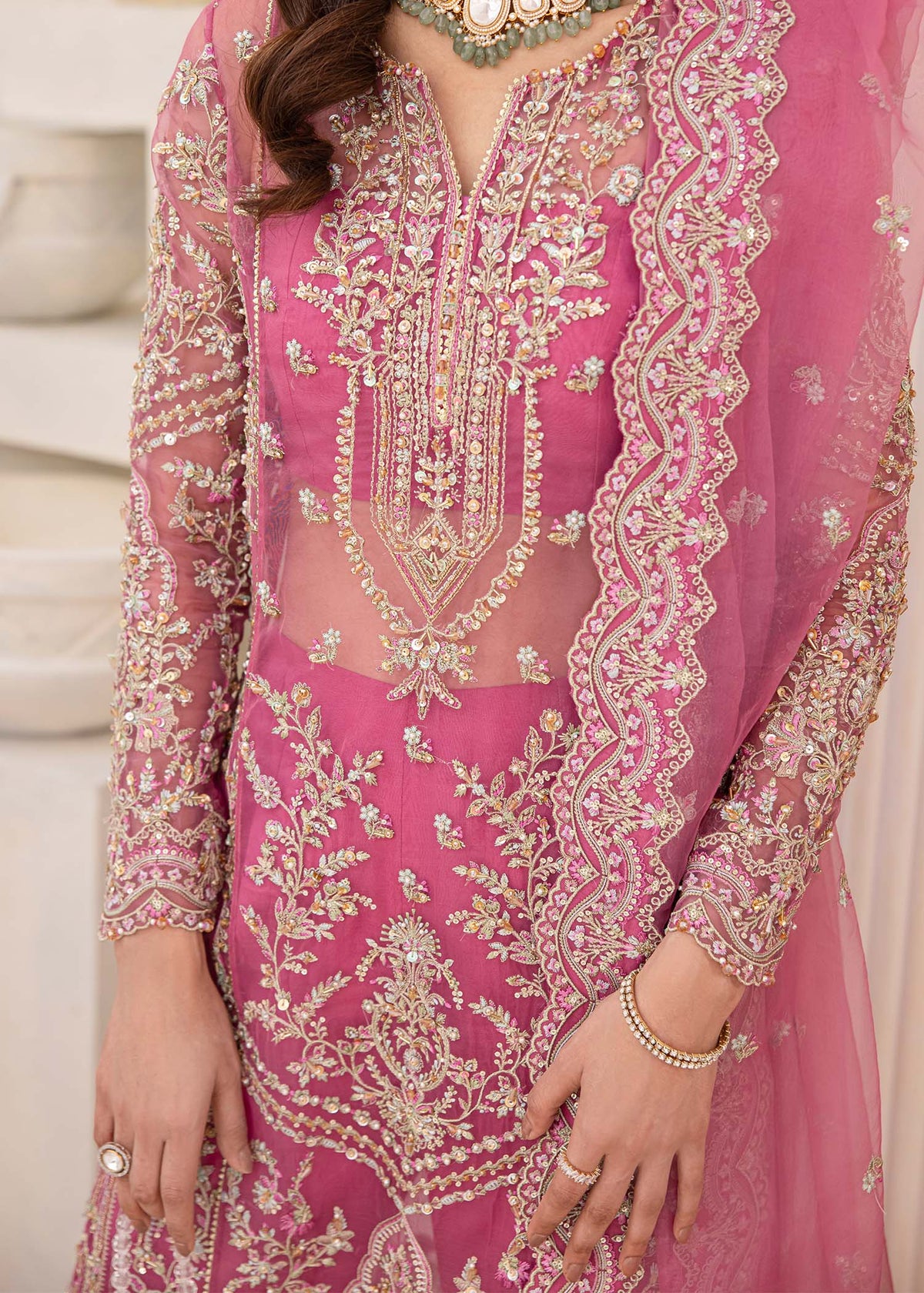 Kanwal Malik | Mirha Eid Luxury Pret 25 | Risha by Kanwal Malik - Designer Dress - Type: Ladies Clothes - Available at Libayah - 100% Original