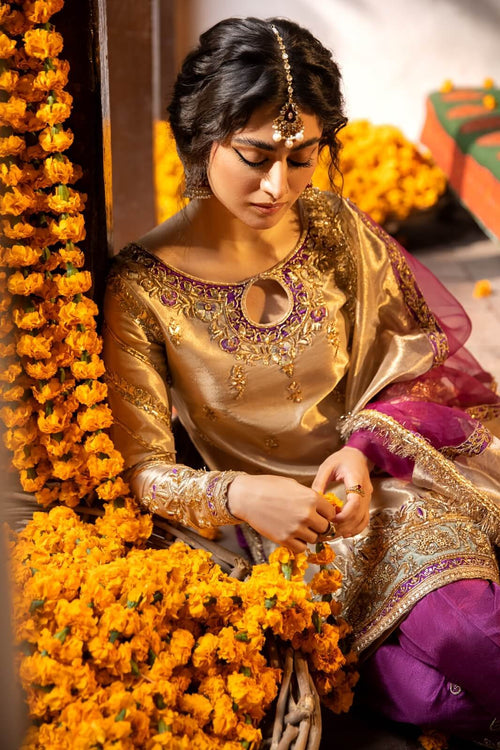 Maya | Wedding Formal Humnawa | ZAMANI by Maya - Designer Dress - Type: Ladies Clothes - Available at Libayah - 100% Original