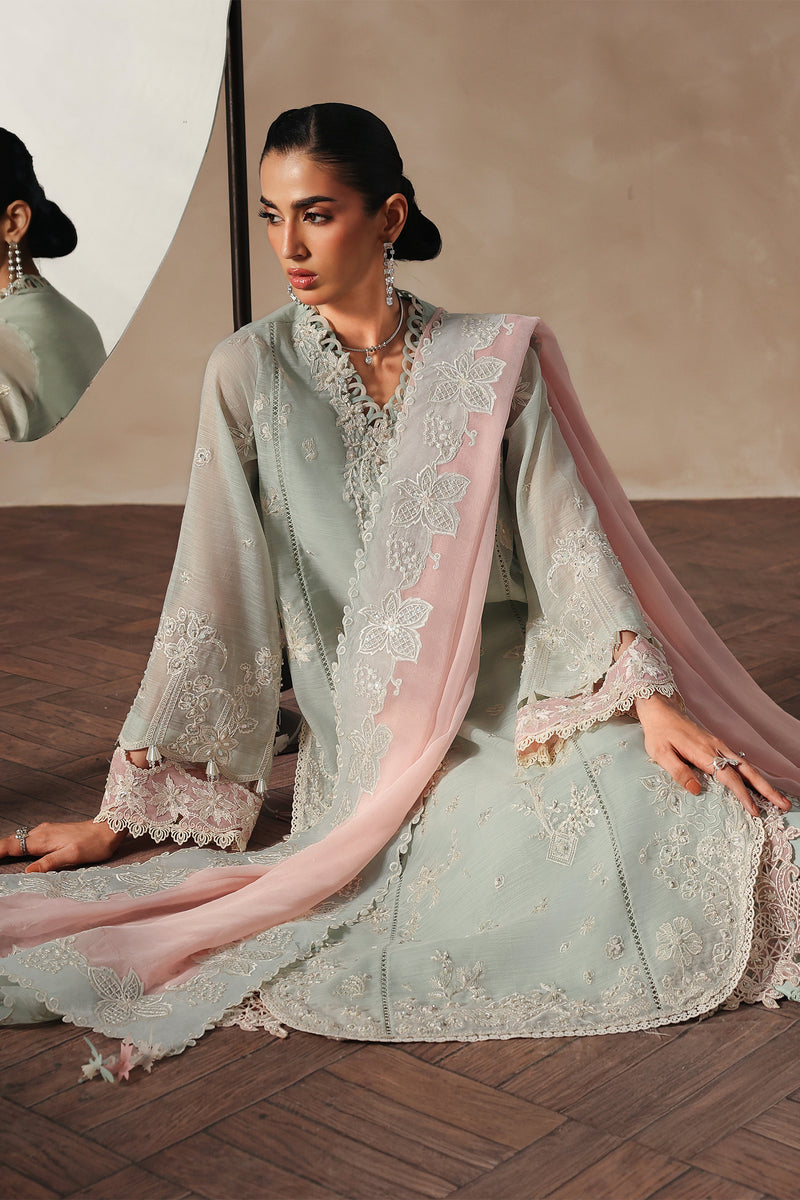 Qalamkar | Luxury Pret 26 | QLP-02 - Nazia by Qalamkar - Designer Dress  - Type : Ladies Clothes - Available at Libayah - 100% Original 