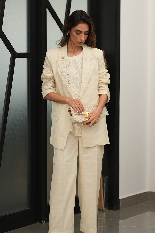 Sana Abbas | La Fiesta | Ebony by Sana Abbas - Designer Dress - Type: Ladies Clothes - Available at Libayah - 100% Original