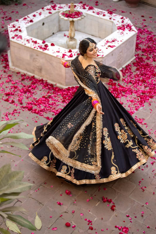 Maya | Wedding Formal Humnawa | NOORI by Maya - Designer Dress - Type: Ladies Clothes - Available at Libayah - 100% Original