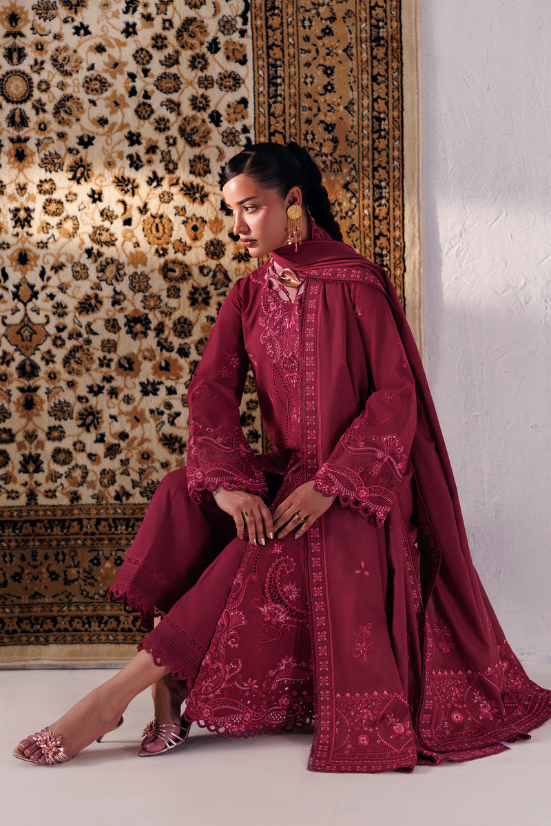 Qalamkar | Q Line Linen 26 | QLW-02 ALEENA by Qalamkar - Designer Dress  - Type : Ladies Clothes - Available at Libayah - 100% Original 