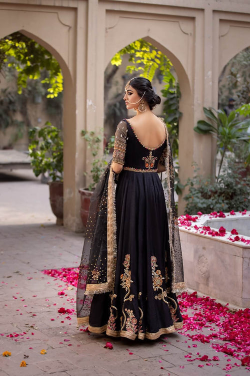 Maya | Wedding Formal Humnawa | NOORI by Maya - Designer Dress - Type: Ladies Clothes - Available at Libayah - 100% Original
