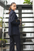 Sana Abbas | La Fiesta | Indigo by Sana Abbas - Designer Dress - Type: Ladies Clothes - Available at Libayah - 100% Original
