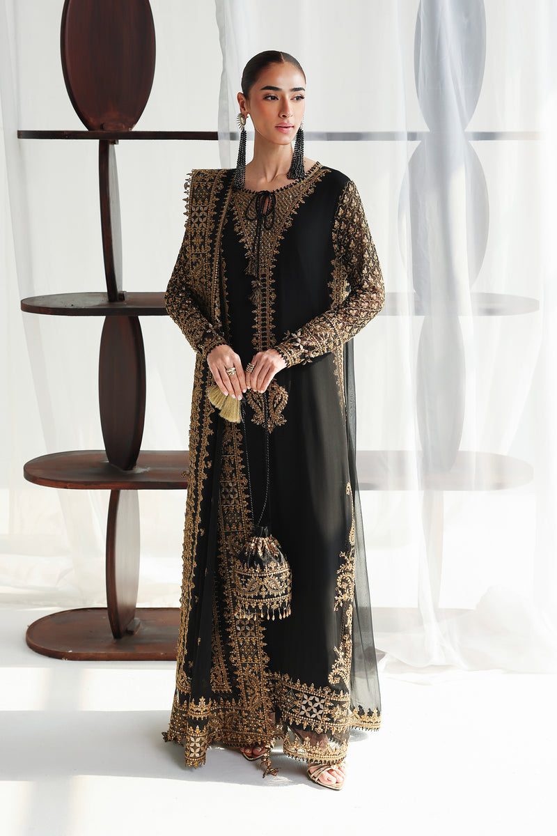 Qalamkar | Chiffon 26 | QCC-06 WALIYA by Qalamkar - Designer Dress  - Type : Ladies Clothes - Available at Libayah - 100% Original 