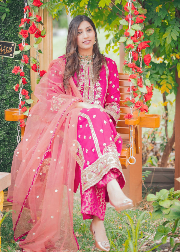 Mahgul | Dilara Formals | Saba by Mahgul - Designer Dress - Type: Ladies Clothes - Available at Libayah - 100% Original