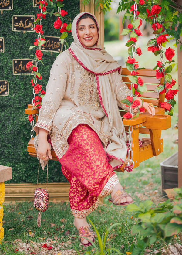 Mahgul | Dilara Formals | Rafia by Mahgul - Designer Dress - Type: Ladies Clothes - Available at Libayah - 100% Original