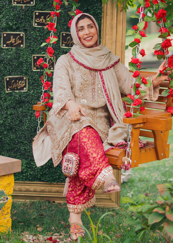 Mahgul | Dilara Formals | Rafia by Mahgul - Designer Dress - Type: Ladies Clothes - Available at Libayah - 100% Original