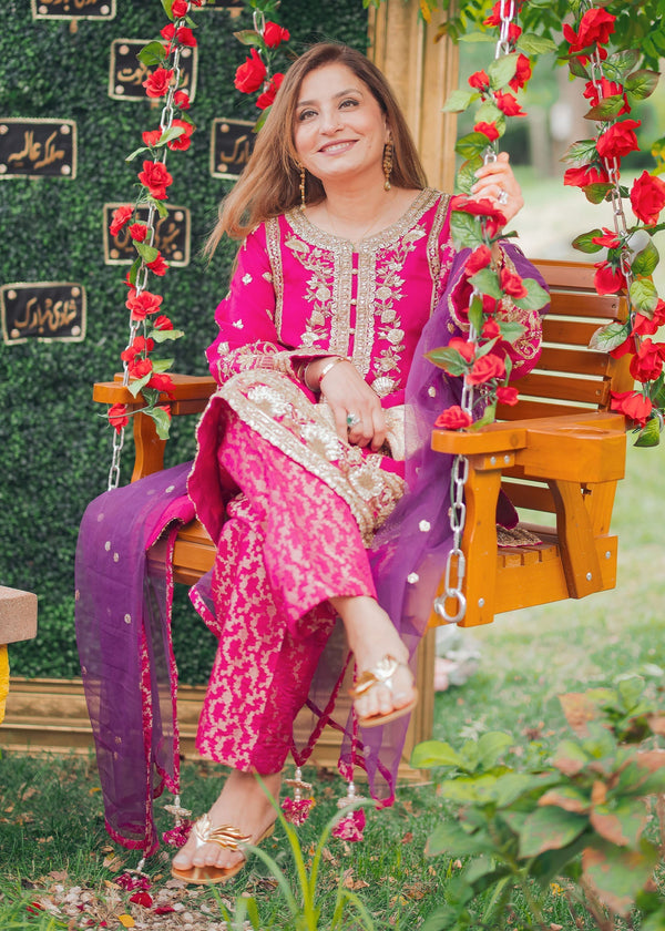 Mahgul | Dilara Formals | Farzina by Mahgul - Designer Dress - Type: Ladies Clothes - Available at Libayah - 100% Original