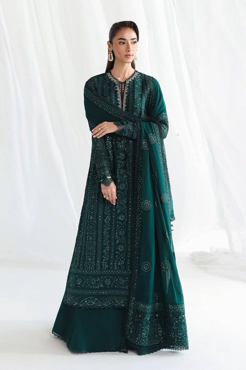 Qalamkar | Chiffon 26 | QCC-05 JANAAN by Qalamkar - Designer Dress  - Type : Ladies Clothes - Available at Libayah - 100% Original 