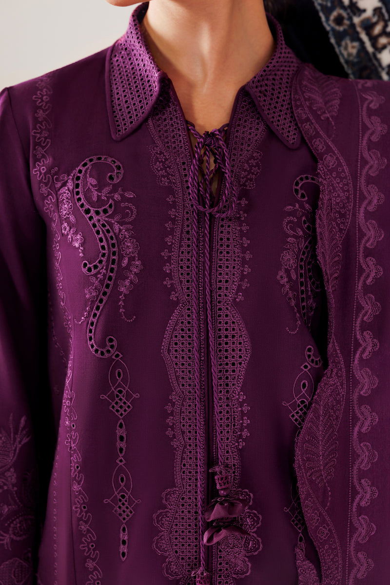 Qalamkar | Q Line Linen 26 | QLW-07 MAHEEN by Qalamkar - Designer Dress  - Type : Ladies Clothes - Available at Libayah - 100% Original 
