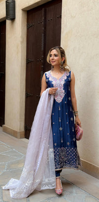 Afrozeh | Basic Pret 26 RTW | NACRE by Afrozeh - Designer Dress  - Type : Ladies Clothes - Available at Libayah - 100% Original 