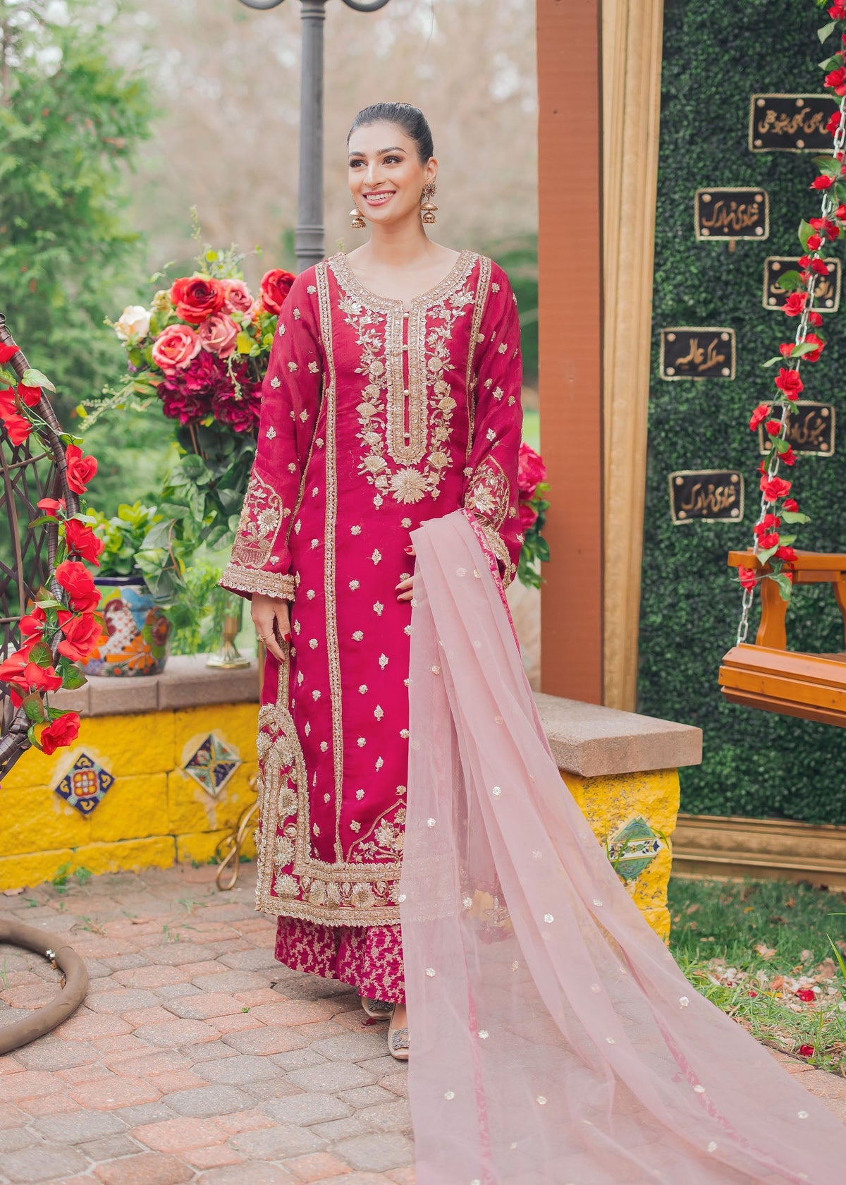 Mahgul | Dilara Formals | Anooshay by Mahgul - Designer Dress - Type: Ladies Clothes - Available at Libayah - 100% Original