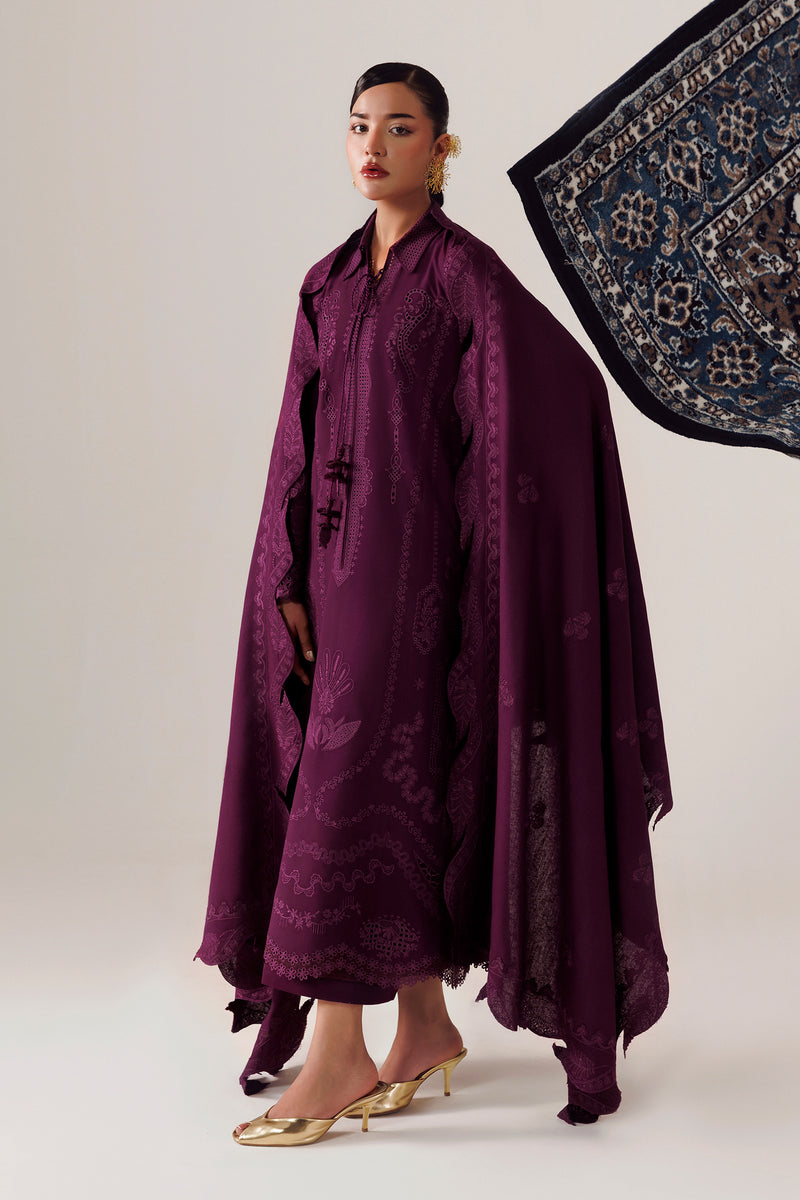 Qalamkar | Q Line Linen 26 | QLW-07 MAHEEN by Qalamkar - Designer Dress  - Type : Ladies Clothes - Available at Libayah - 100% Original 