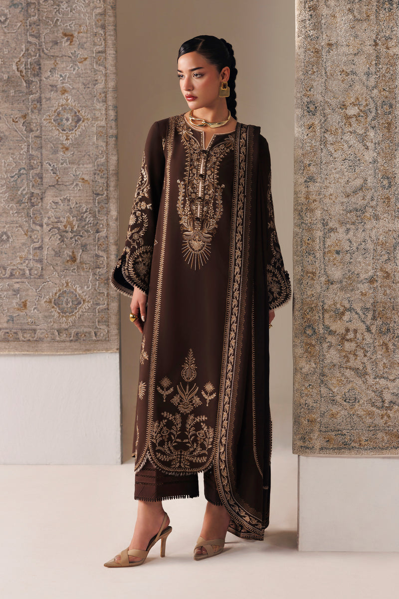 Qalamkar | Q Line Linen 26 | QLW-04 SHAHEEN by Qalamkar - Designer Dress  - Type : Ladies Clothes - Available at Libayah - 100% Original 