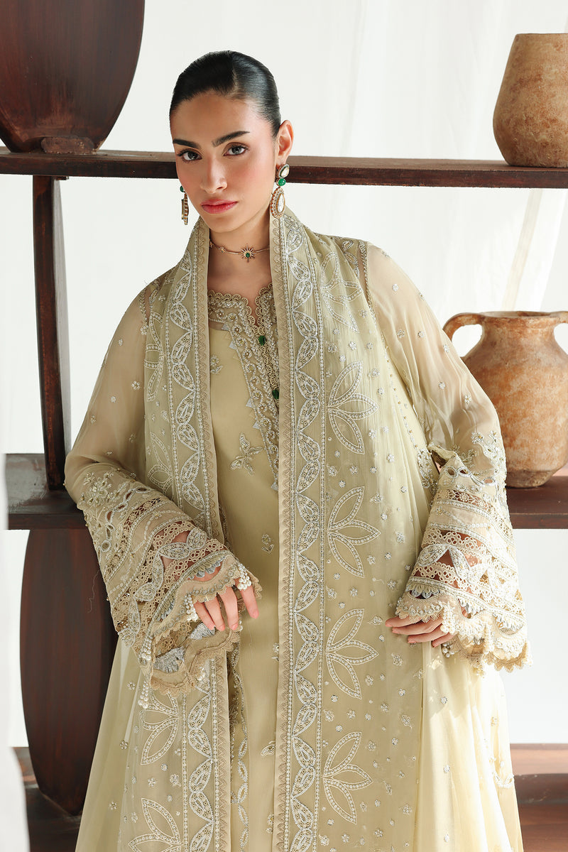 Qalamkar | Chiffon 26 | QCC-01 DEENA by Qalamkar - Designer Dress  - Type : Ladies Clothes - Available at Libayah - 100% Original 