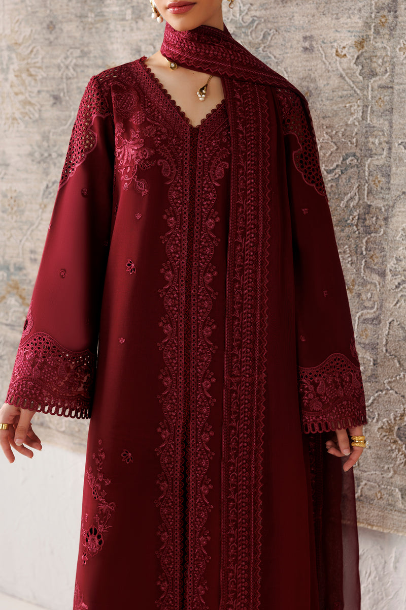 Qalamkar | Q Line Linen 26 | QLW-08 NEIRAH by Qalamkar - Designer Dress  - Type : Ladies Clothes - Available at Libayah - 100% Original 
