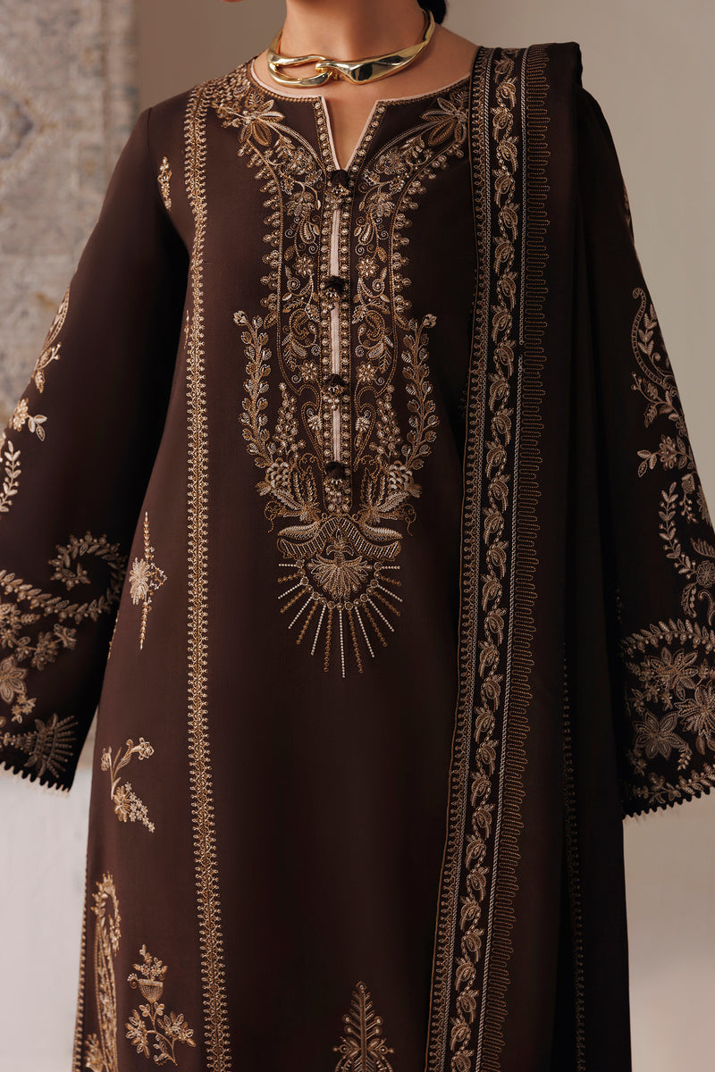 Qalamkar | Q Line Linen 26 | QLW-04 SHAHEEN by Qalamkar - Designer Dress  - Type : Ladies Clothes - Available at Libayah - 100% Original 