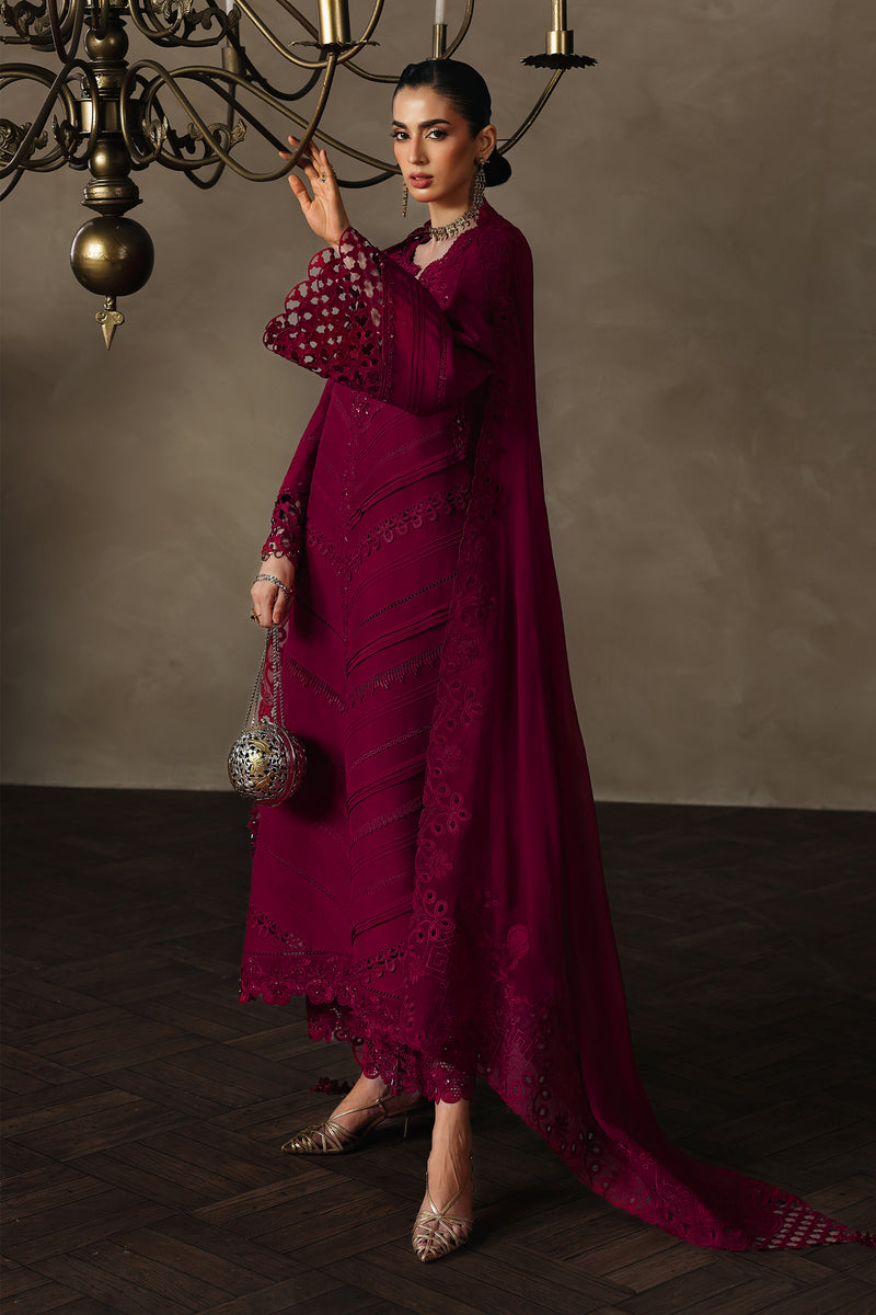 Qalamkar | Luxury Pret 26 | QLP-06 - Luna by Qalamkar - Designer Dress  - Type : Ladies Clothes - Available at Libayah - 100% Original 
