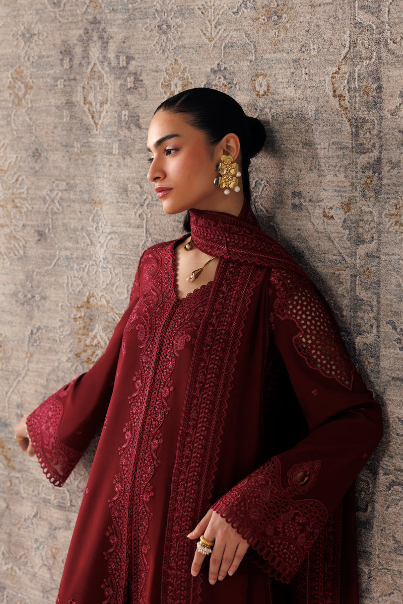 Qalamkar | Q Line Linen 26 | QLW-08 NEIRAH by Qalamkar - Designer Dress  - Type : Ladies Clothes - Available at Libayah - 100% Original 