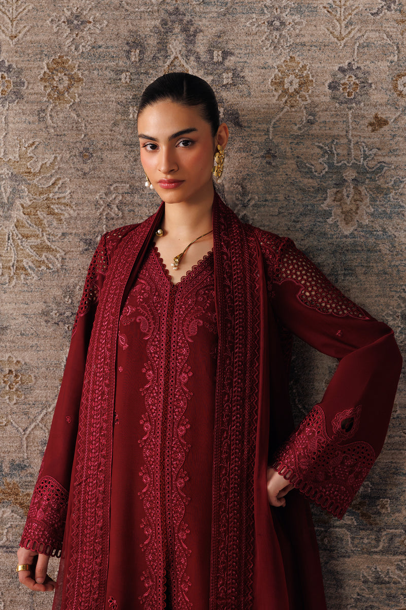 Qalamkar | Q Line Linen 26 | QLW-08 NEIRAH by Qalamkar - Designer Dress  - Type : Ladies Clothes - Available at Libayah - 100% Original 