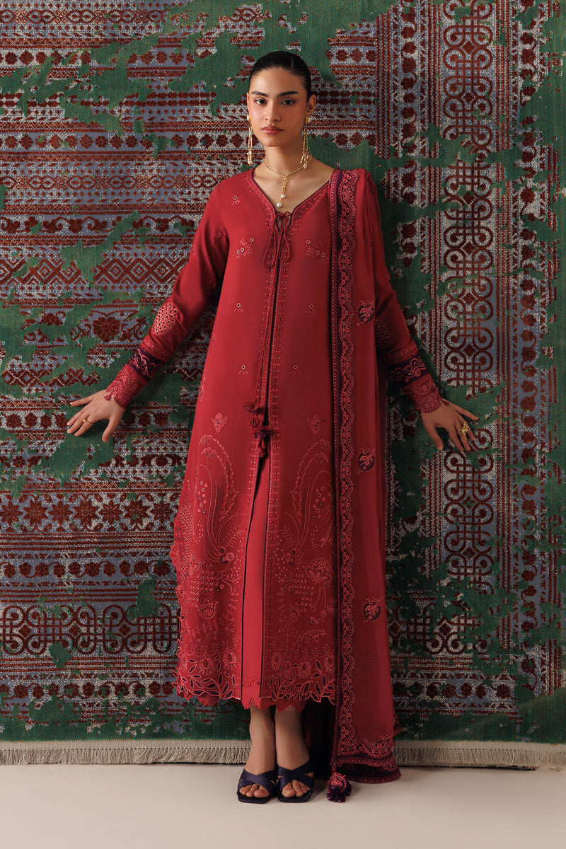 Qalamkar | Q Line Linen 26 | QLW-03 ZAIRA by Qalamkar - Designer Dress  - Type : Ladies Clothes - Available at Libayah - 100% Original 