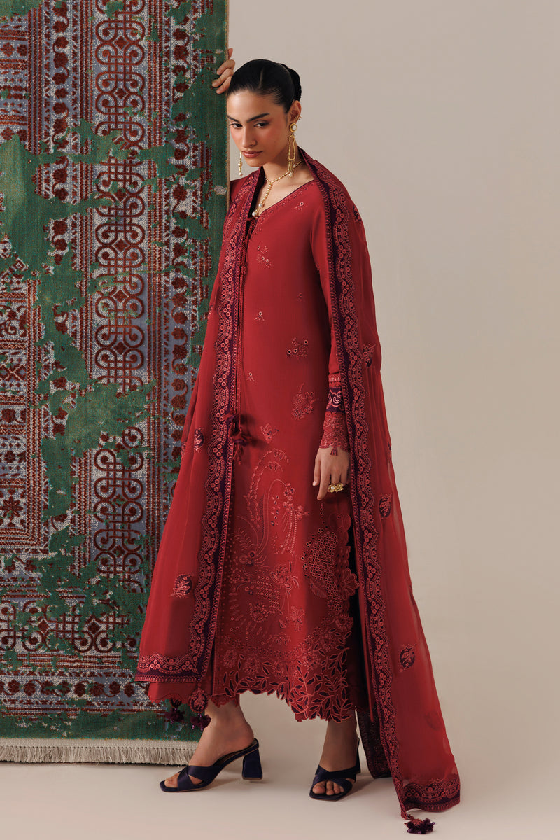 Qalamkar | Q Line Linen 26 | QLW-03 ZAIRA by Qalamkar - Designer Dress  - Type : Ladies Clothes - Available at Libayah - 100% Original 