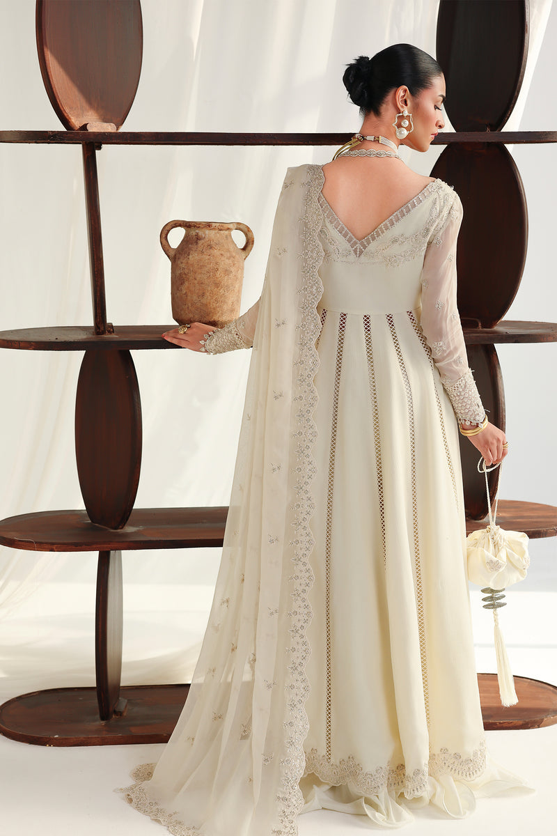 Qalamkar | Chiffon 26 | QCC-07 AMERA by Qalamkar - Designer Dress  - Type : Ladies Clothes - Available at Libayah - 100% Original 