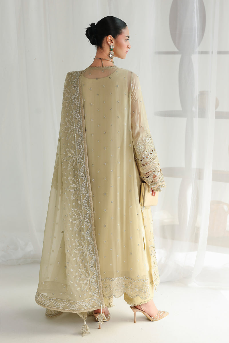 Qalamkar | Chiffon 26 | QCC-01 DEENA by Qalamkar - Designer Dress  - Type : Ladies Clothes - Available at Libayah - 100% Original 