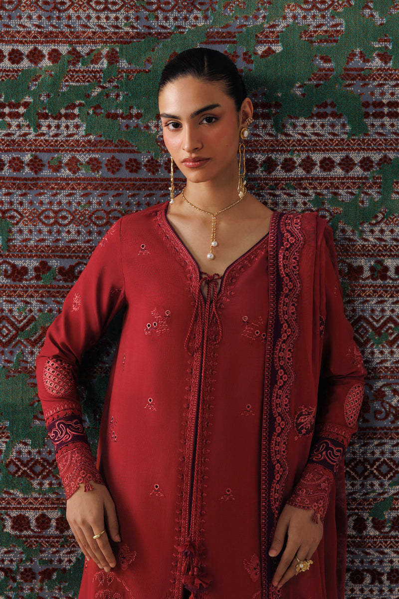 Qalamkar | Q Line Linen 26 | QLW-03 ZAIRA by Qalamkar - Designer Dress  - Type : Ladies Clothes - Available at Libayah - 100% Original 